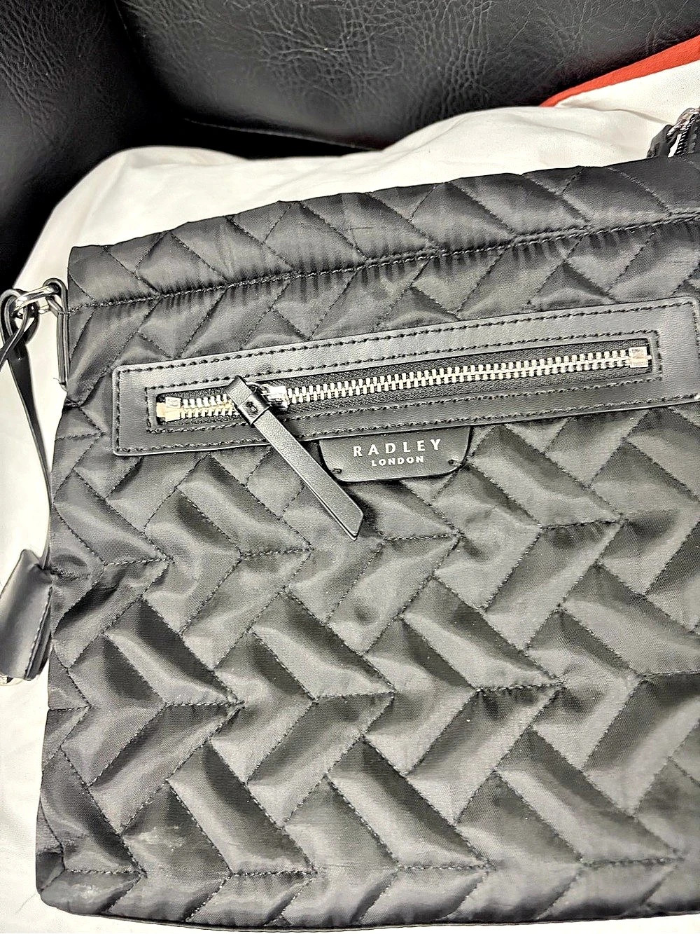 Radley London Quilted Crossbody Bag in Black